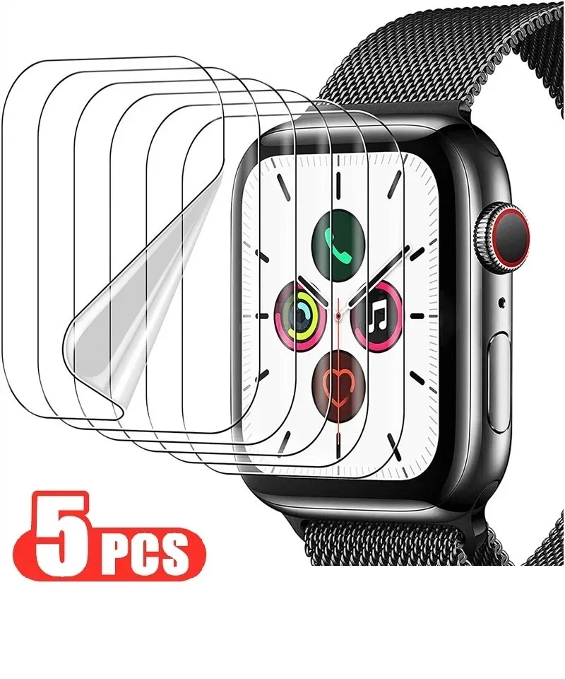 Protector Pantalla Hidrogel Apple Watch 9/8/7/6/SE – AntiGolpes