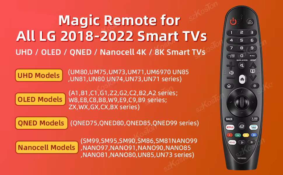 Emparejamiento del mando con el TV