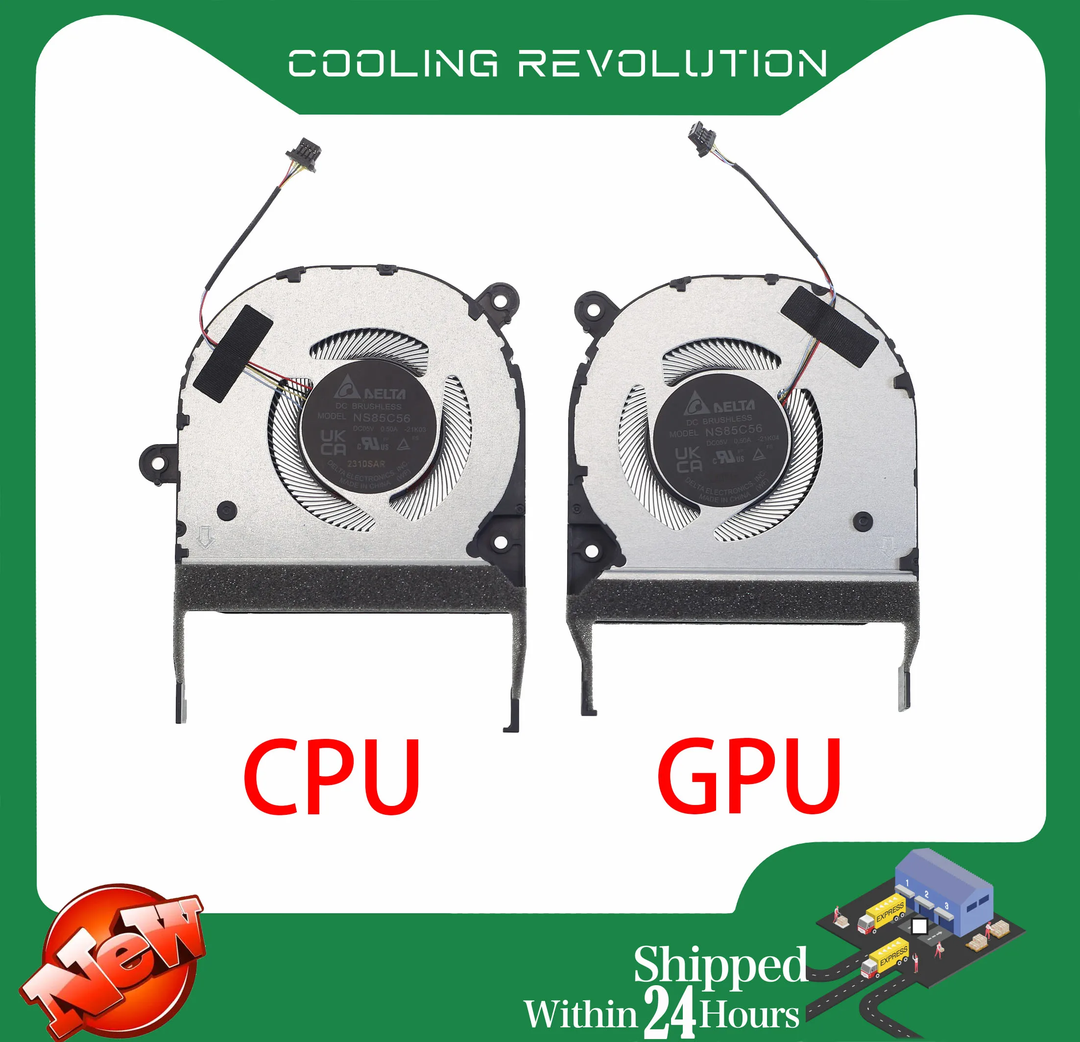 Ventilador de repuesto COOLING REVOLUTION para portátiles ASUS