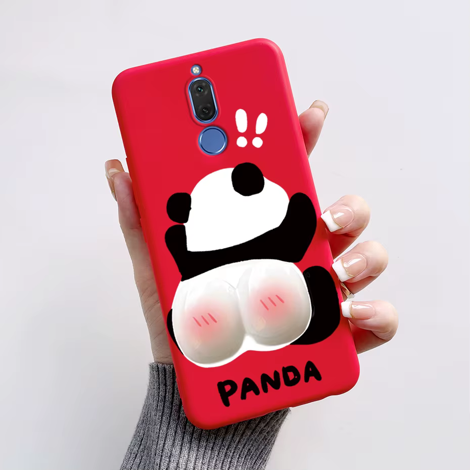 Funda de Silicona Huawei Mate 10 Lite con Diseño Panda
