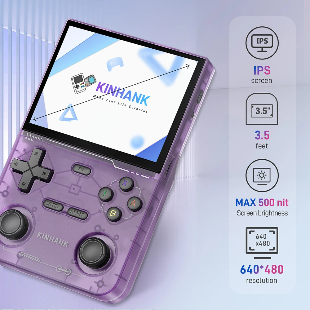 KINHANK K36 Consola Portátil Retro Emuladora con Pantalla IPS - imagen 2