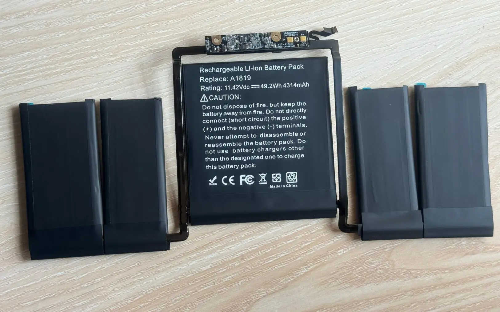 Batería 11,4V para Apple MacBook Pro 13″ Touch Bar 2016-2017 - imagen 4