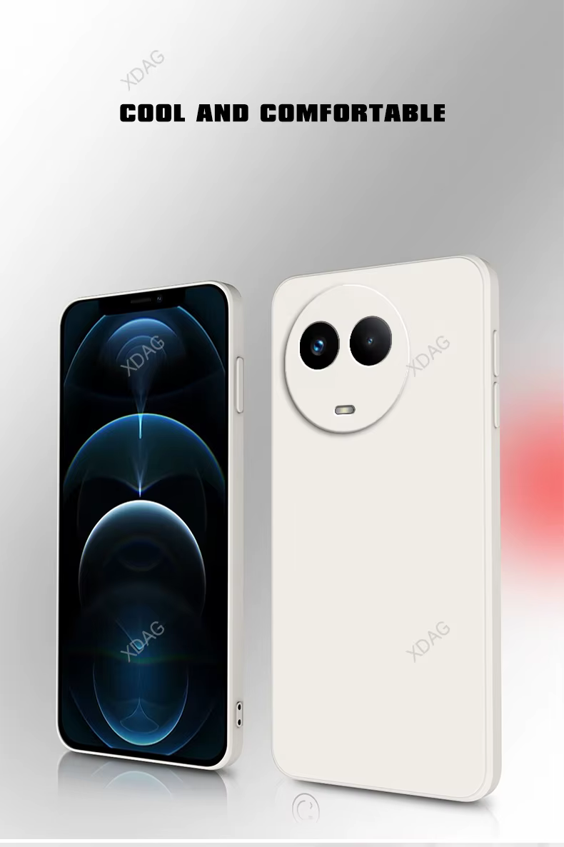 Protector de lente elevado en funda de silicona