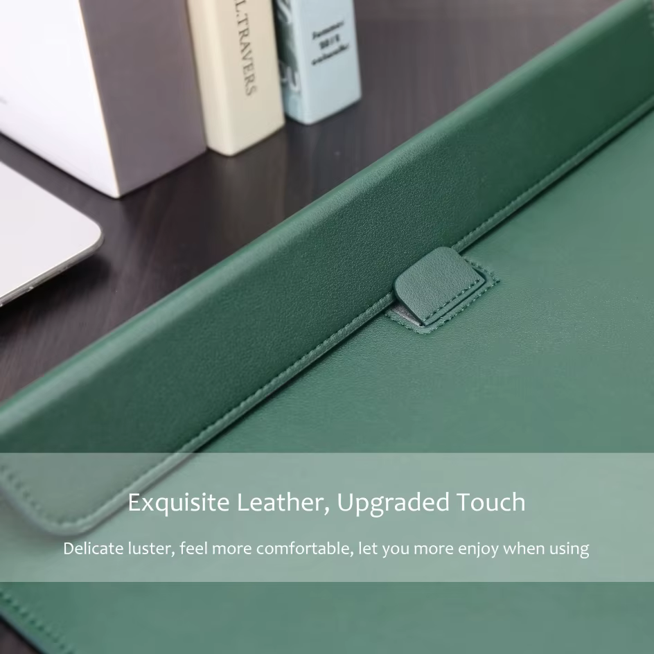 Ejemplo de funda puesta en un MacBook 13