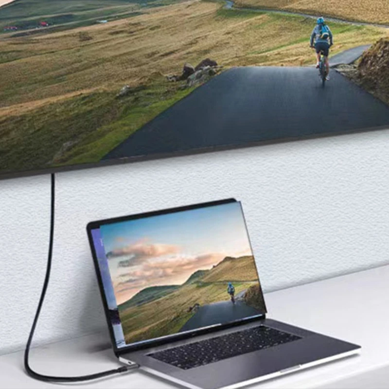 Cable USB-C Ángulo Recto Carga Rápida PD Bidireccional Antitracción - imagen 3