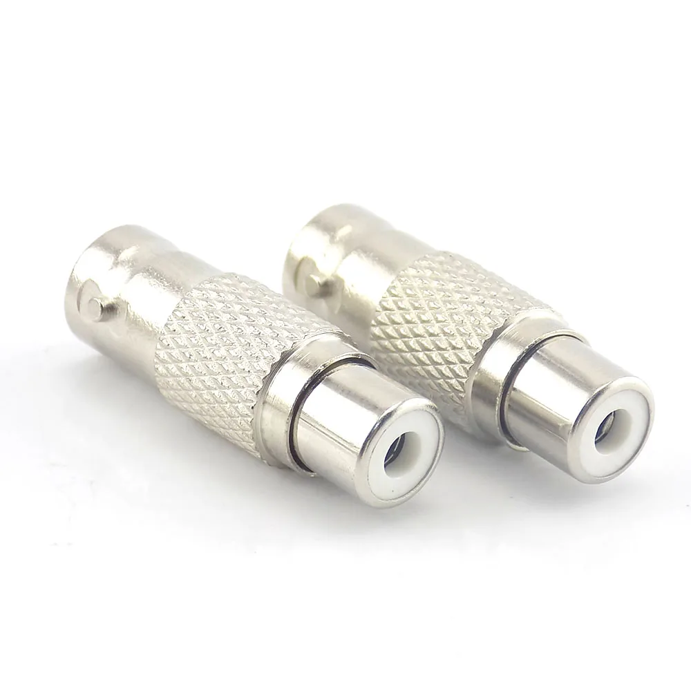 Adaptador BNC hembra a RCA para CCTV audio video - imagen 3