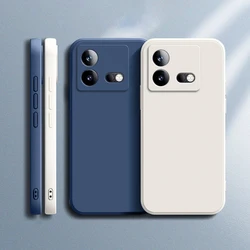 Funda VIVO iQOO Neo8 Pro – Silicona Líquida Antigolpes Color Caramelo