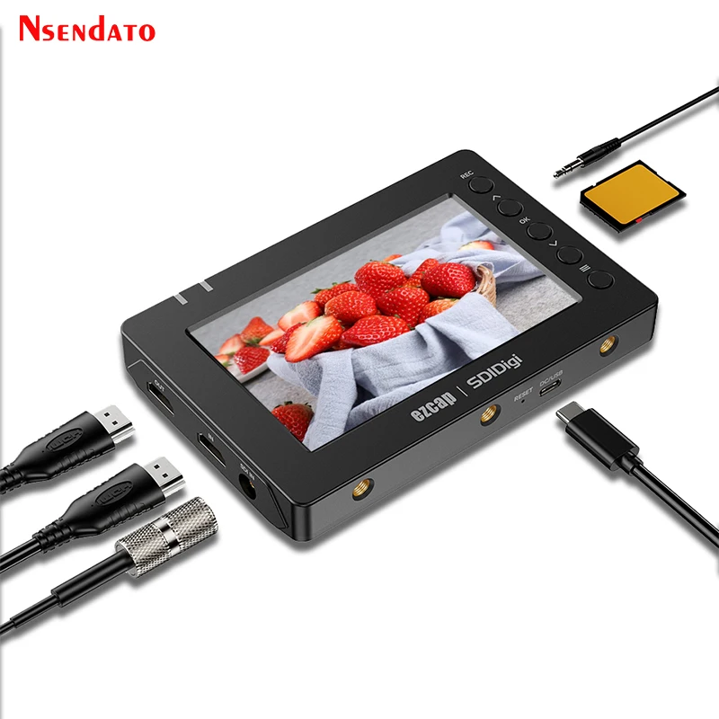 Ezcap279 Grabadora HDMI SDI 1080P 60fps para Streaming y Gaming