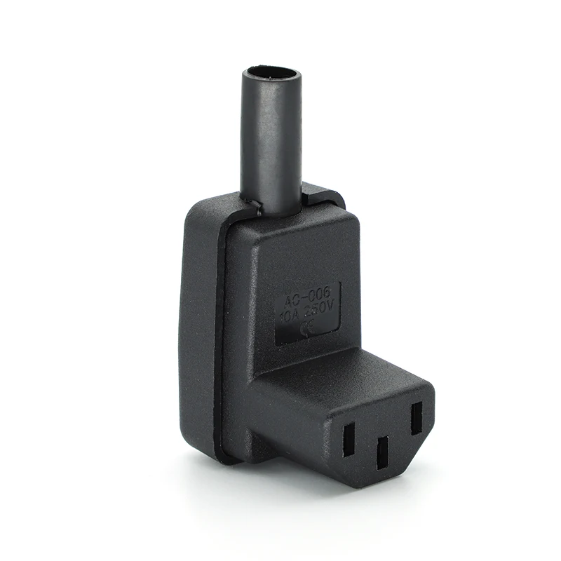 Conector C13 Hembra 90° – Cable Alimentación IEC - imagen 3
