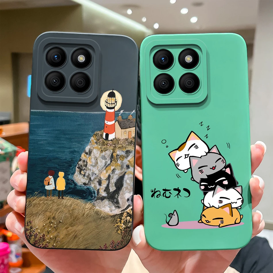 Funda Honor X8b Silicona Líquida Anticaída Cubierta Completa - imagen 3