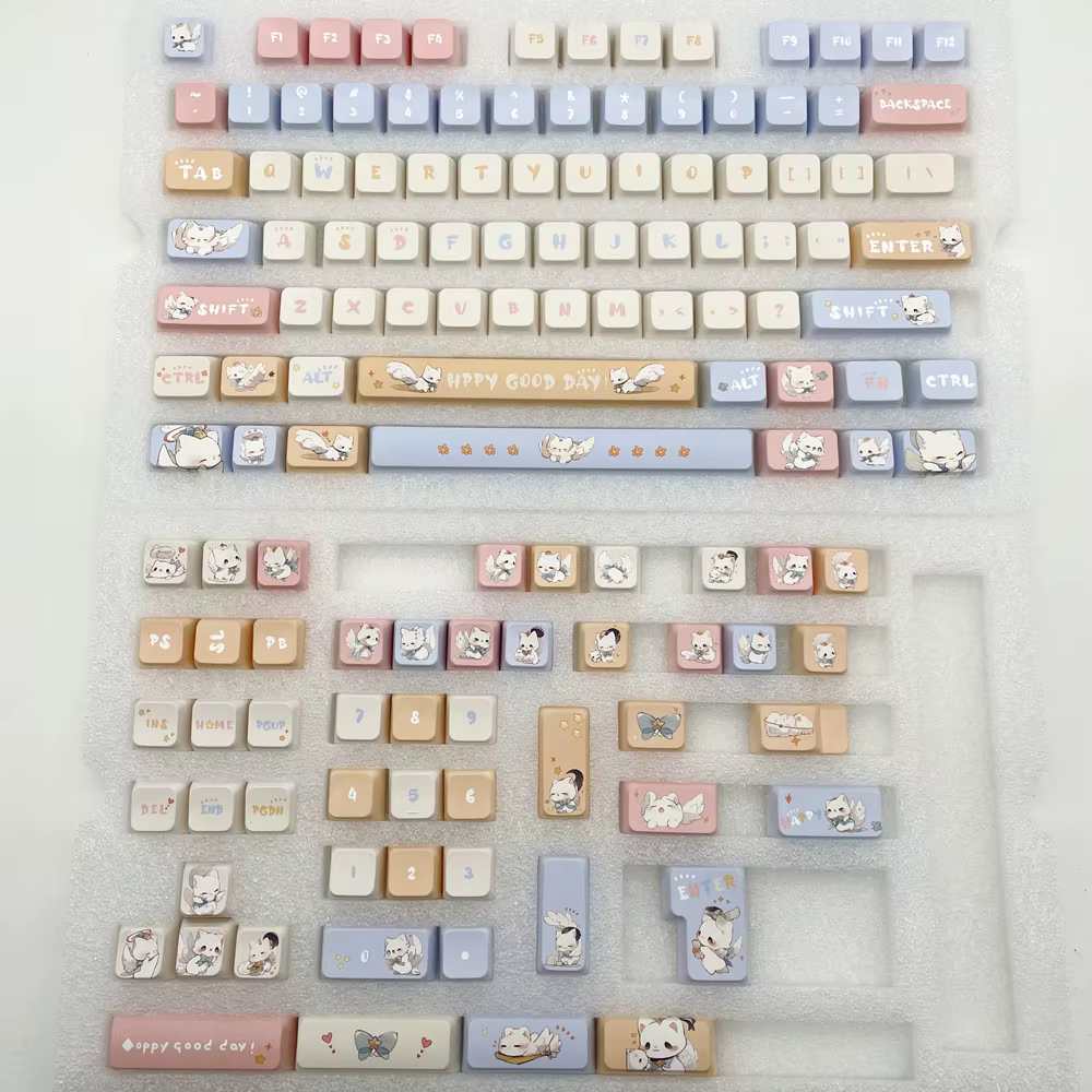 Keycap PBT Dye Sublimation vista lateral