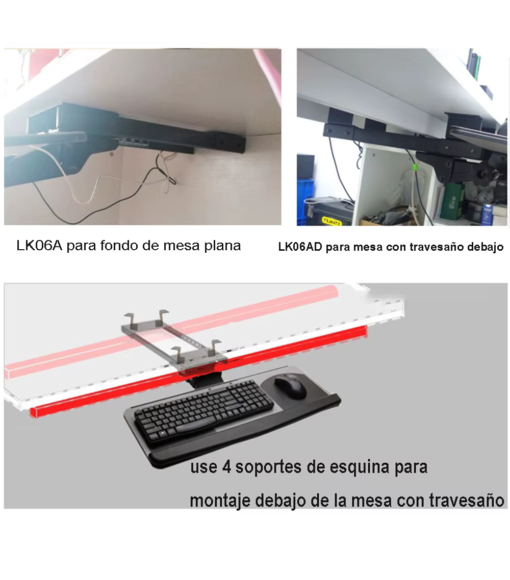Alfombrillas de ratón integradas