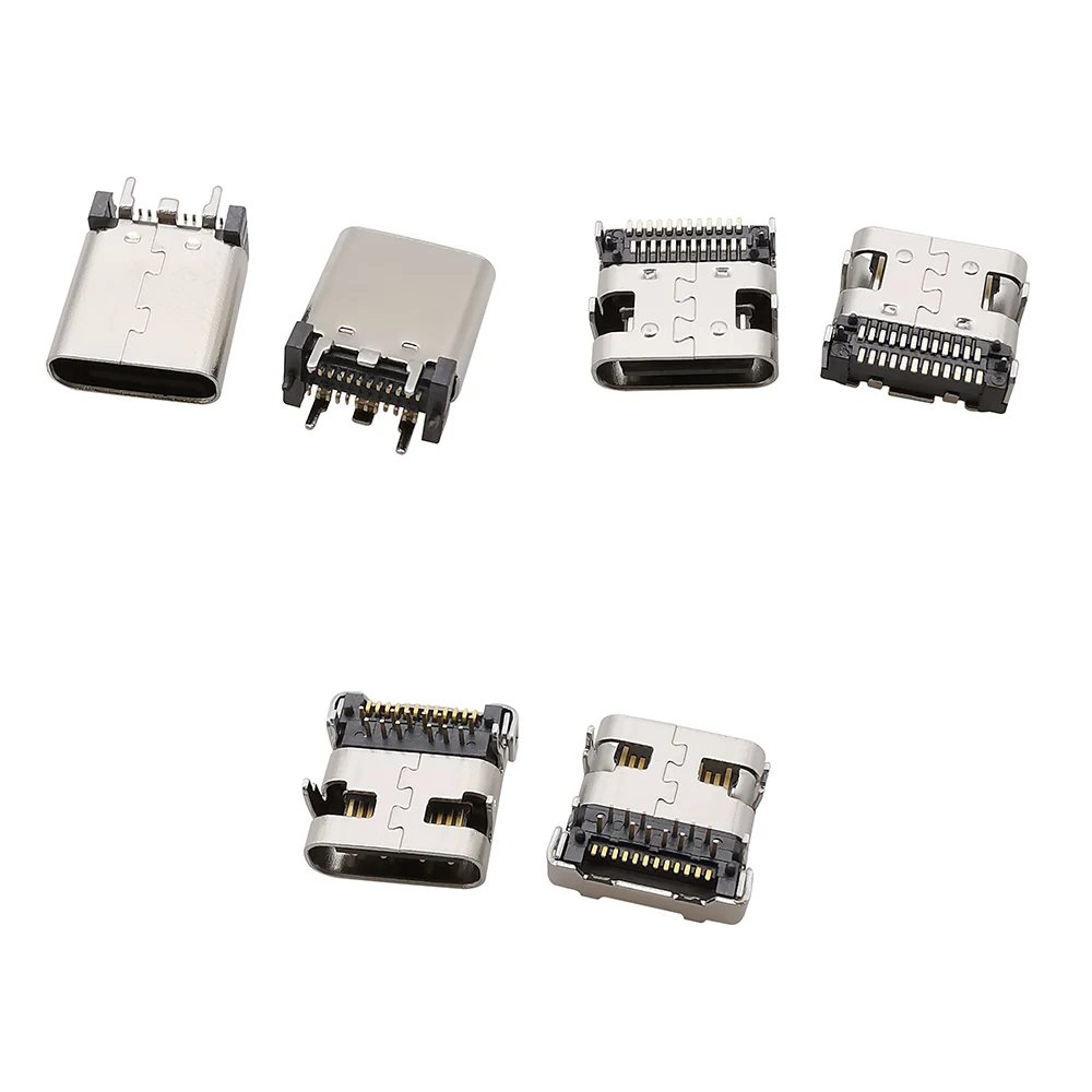 Conector hembra USB-C para PCB con montaje SMD/DIP - imagen 5