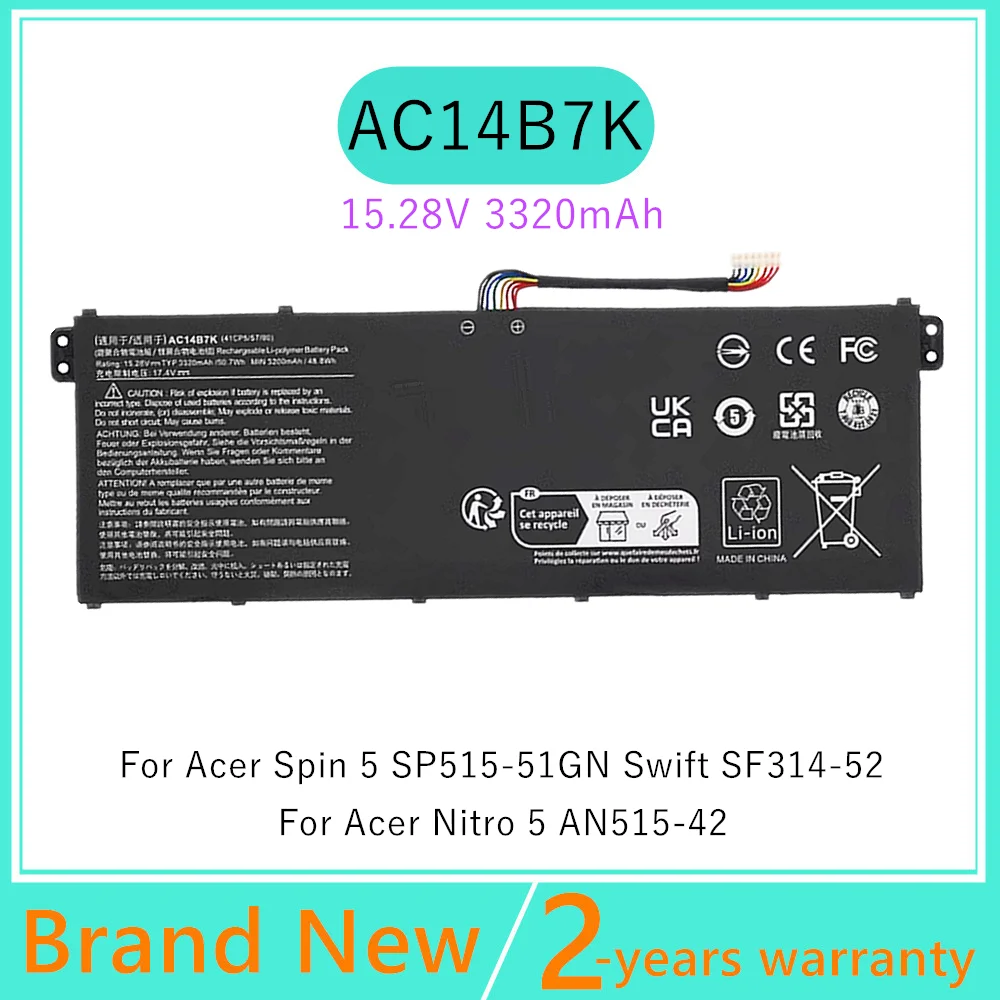 Batería Acer Nitro 5 AN515-42 SF314-52 – Original