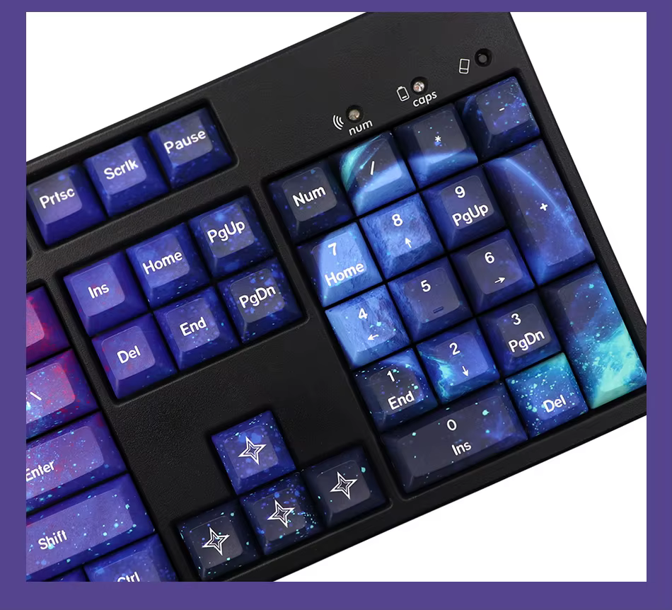Resultado final del teclado personalizado