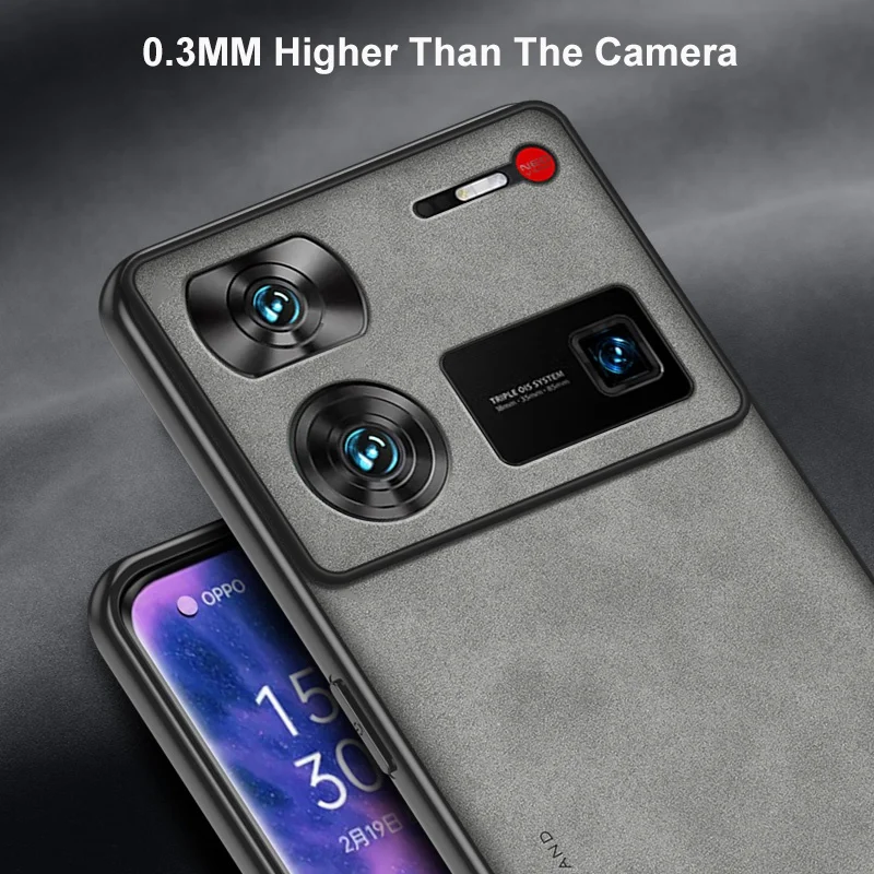 Funda PU Nubia Z60 Ultra Cuero LUJO + Silicón Antigolpes - imagen 5
