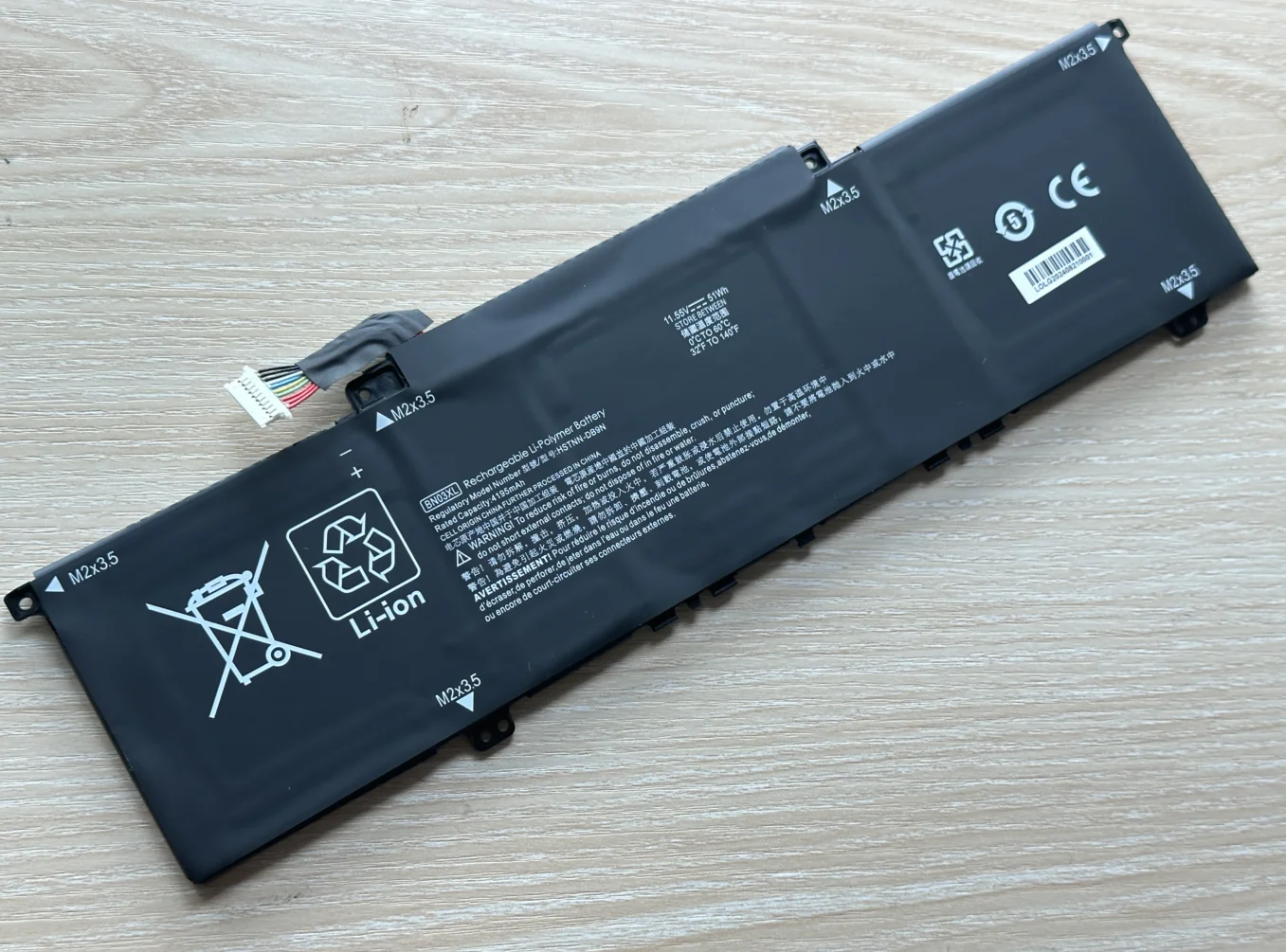 Batería HP Envy x360 13-ay – Reemplazo BN03XL - imagen 5