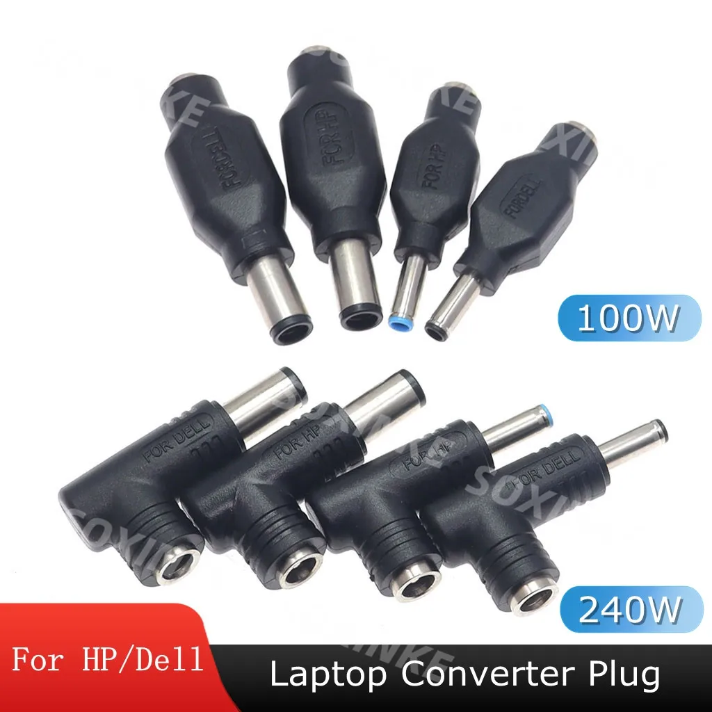 Adaptador Conversor CC 7,4mm a 5,5x2,1mm – Carga Dell HP