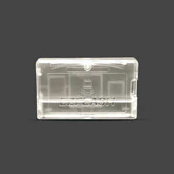 EZ-Flash Omega Definitive Edition Carcasa Blanca Transparente Repuesto