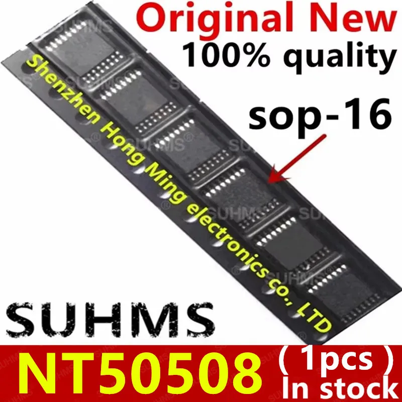 Vista frontal del NT50508VG/B en SOP-16