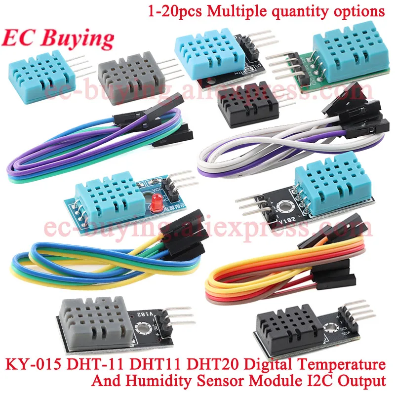 Sensor DHT11 Temperatura y Humedad Digital para Arduino - imagen 2