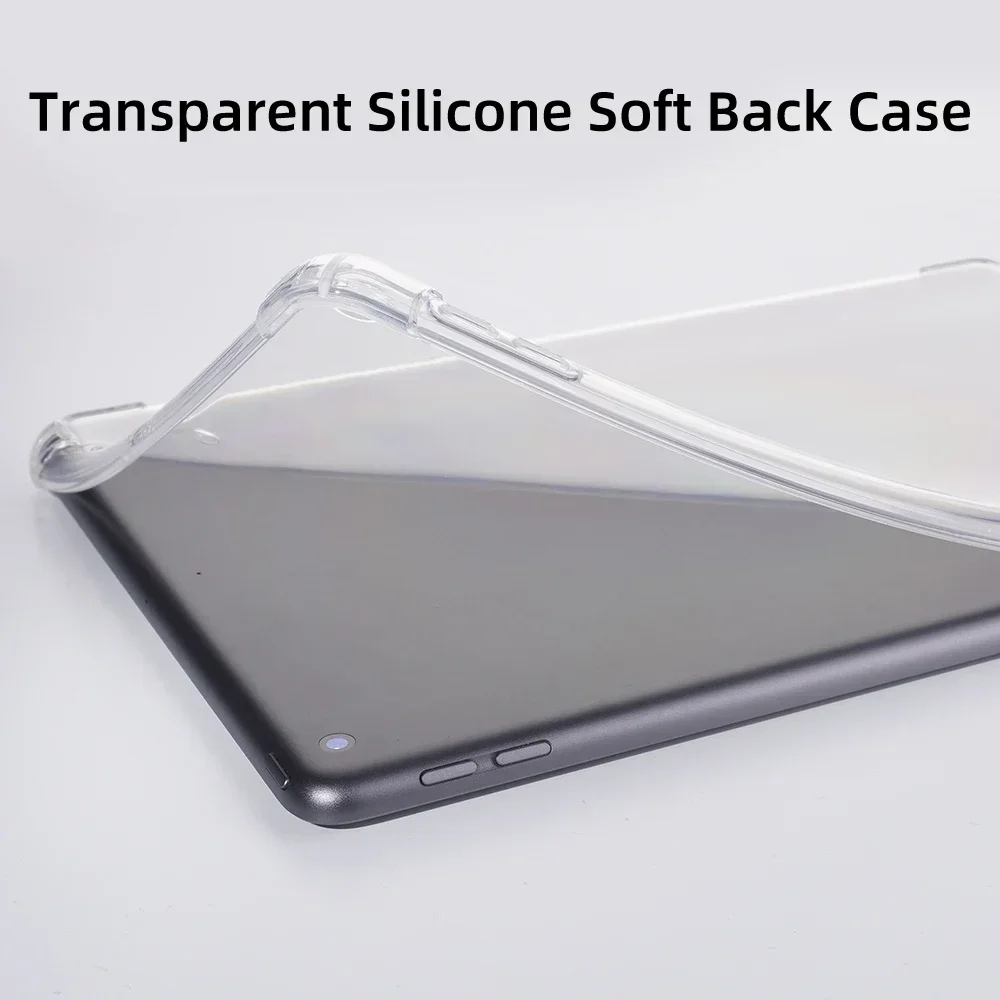 Funda trasera de silicona transparente