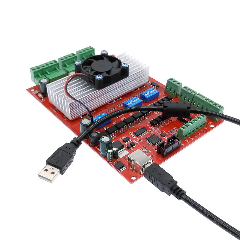 Conexiones USB de la placa