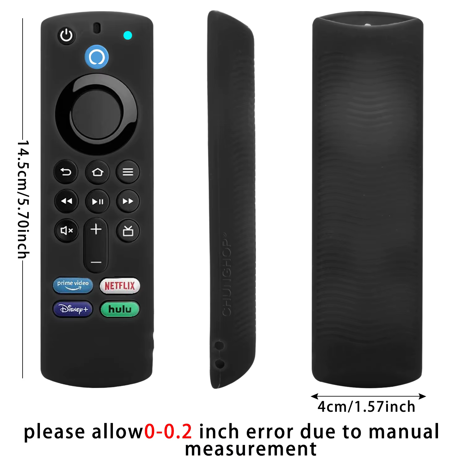 Amazon Fire TV Stick 3ª Gen. – Funda de Silicona para Mando - imagen 2
