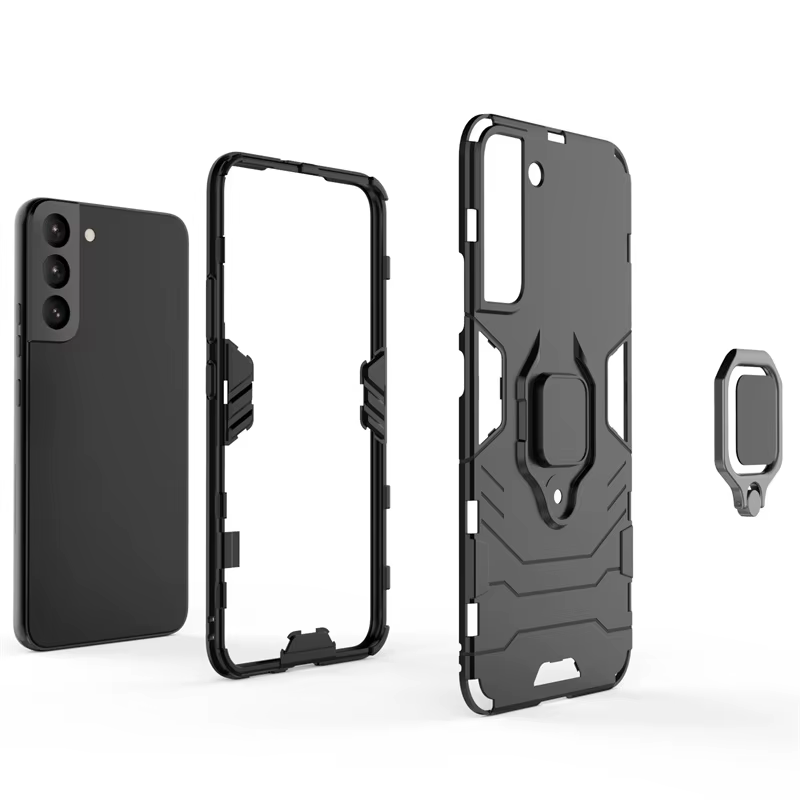Funda instalada en Samsung Galaxy con acabados detalle