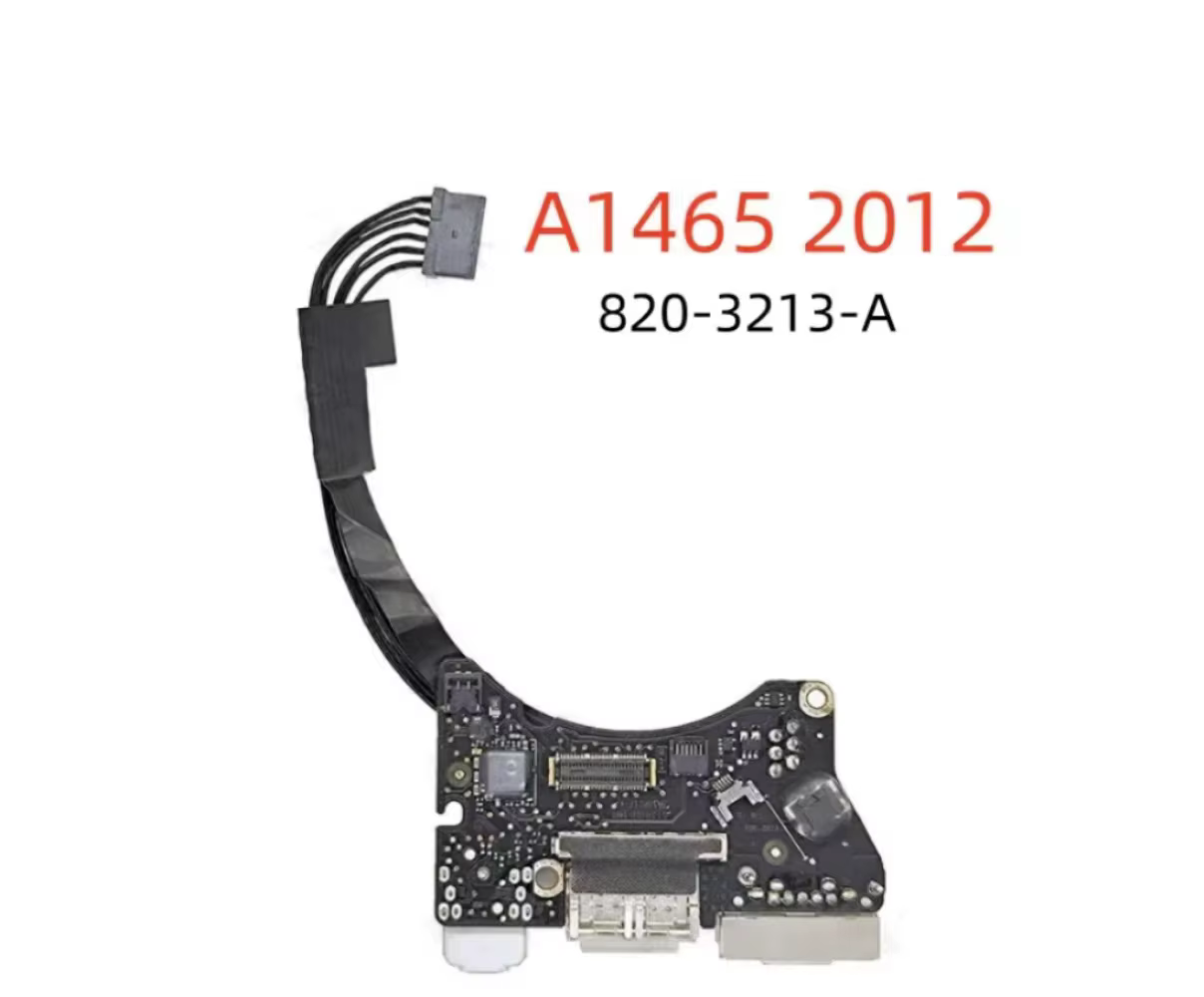 Vista frontal del conector de CC para MacBook Air
