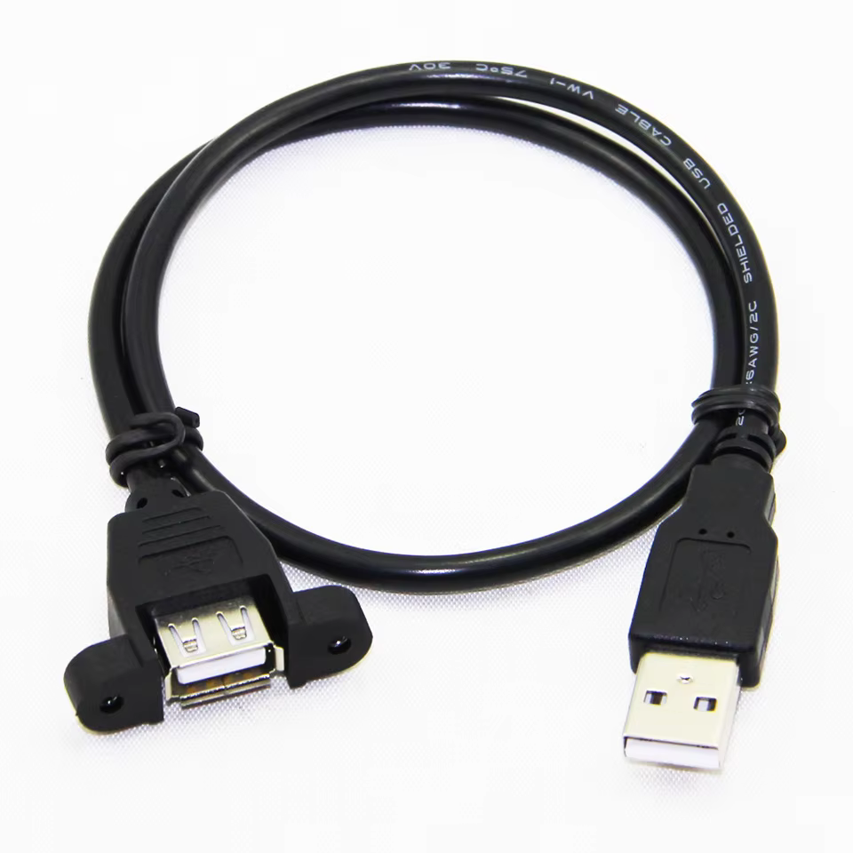 Conector USB 2.0 y cableado