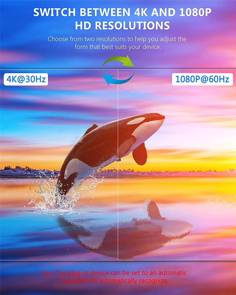 Navceker Conmutador HDMI 4K con IR para múltiples pantallas - imagen 4
