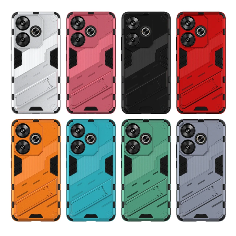 Funda Xiaomi Poco F6 con armadura trasera