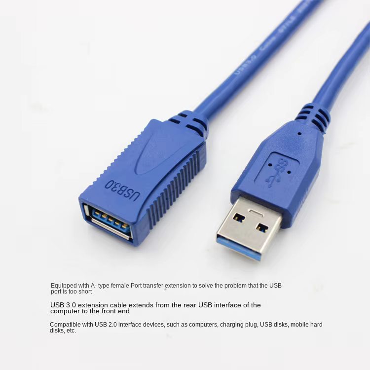 Diferentes longitudes del cable de extensión USB