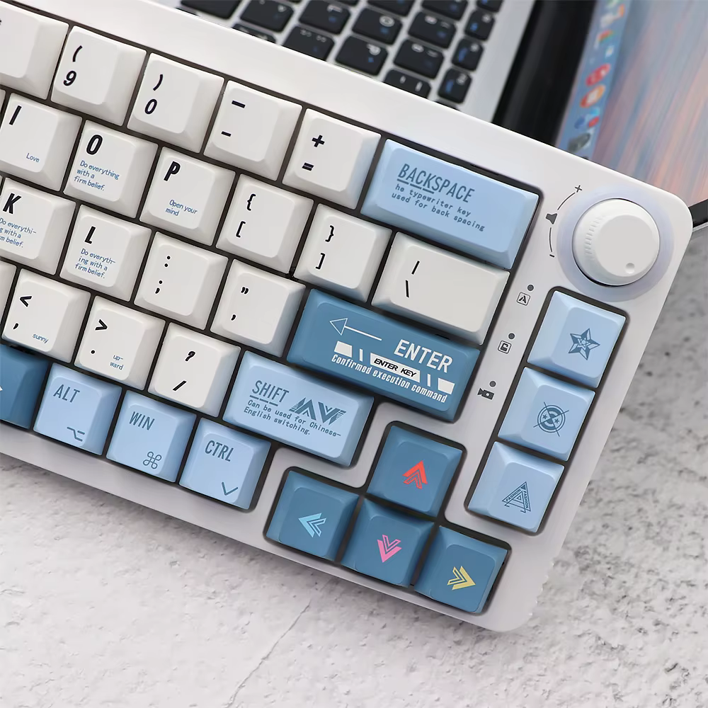 Teclas PBT Hello World 136 para teclado mecánico Cherry MX Pro - imagen 4