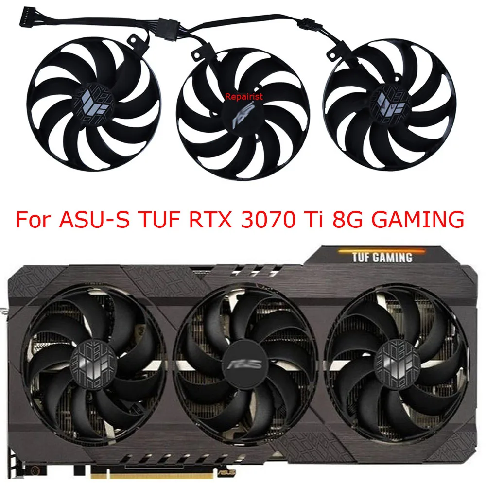 Ventilador GPU ASUS TUF Gaming RTX 3070 Ti V2 OC – Cooler - imagen 4