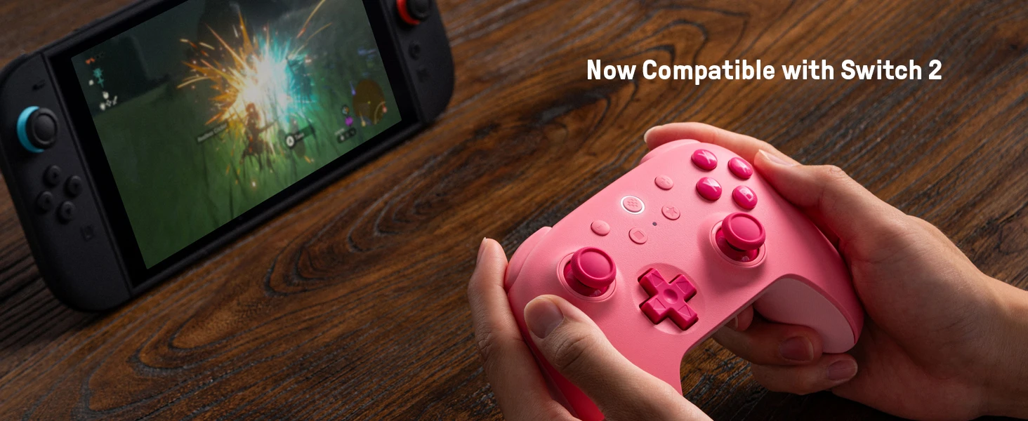 Controlador Bluetooth 8Bitdo Ultimate 2C para Nintendo Switch 2