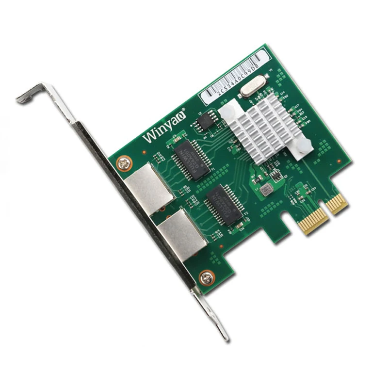 Vista lateral de la tarjeta PCIe