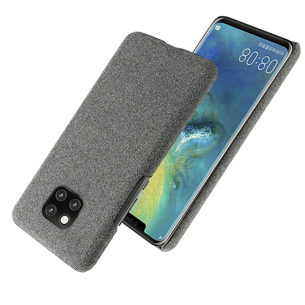 Funda Tela Huawei Mate 20 Pro Retro Antigolpes Delgado - imagen 5