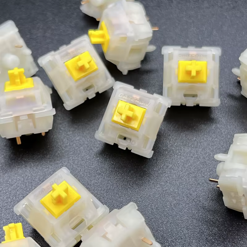 Ejemplo de montaje en teclado personalizado