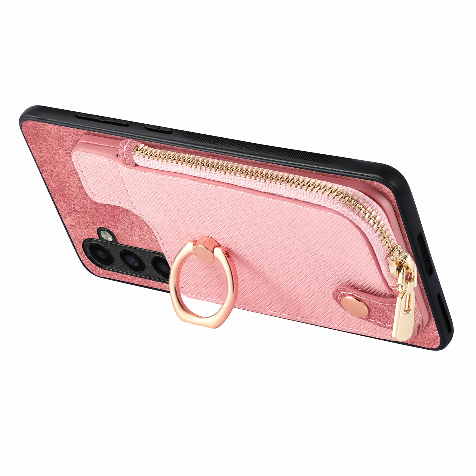 Uso cotidiano de la funda con tarjetero visible