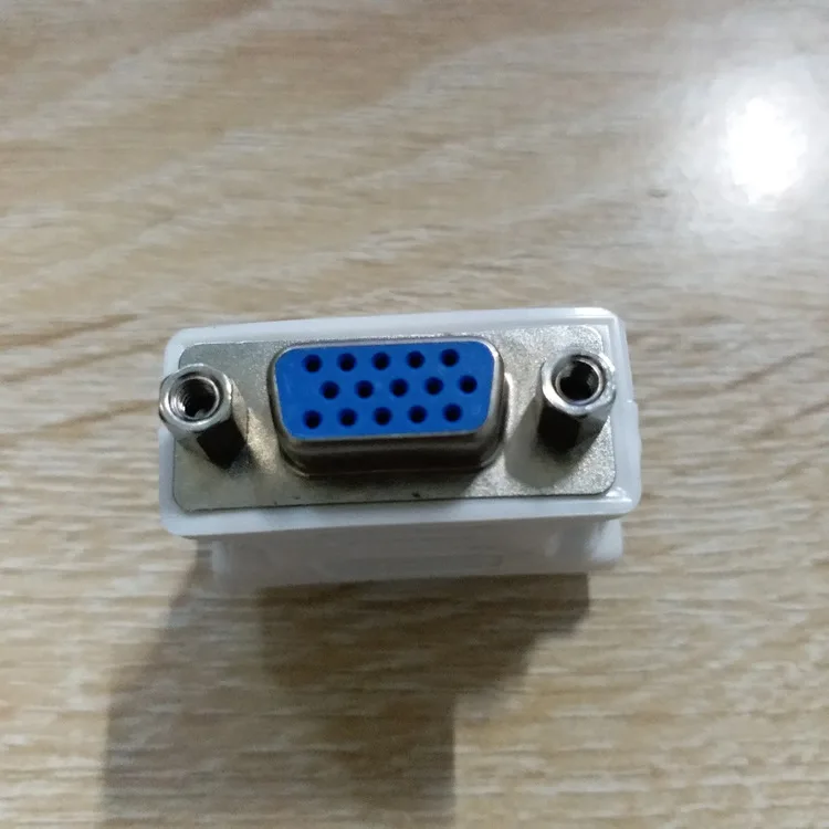Carcasa frontal del adaptador blanco
