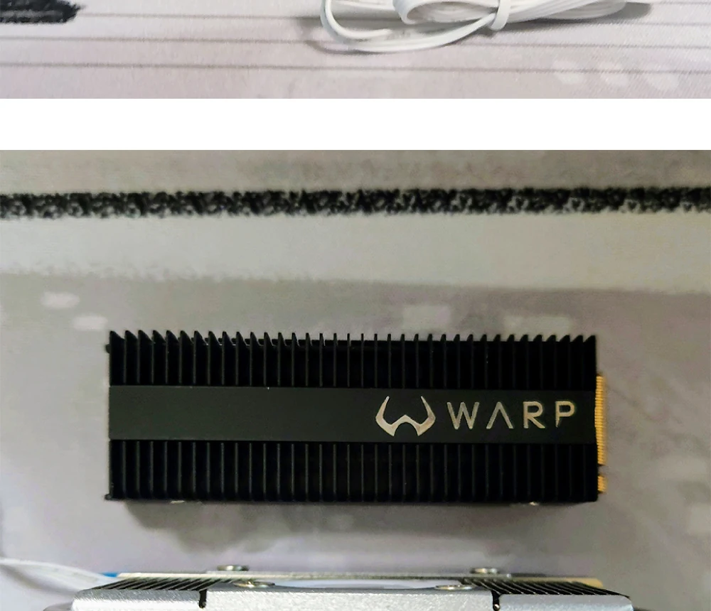 Instalación del radiador en SSD M.2