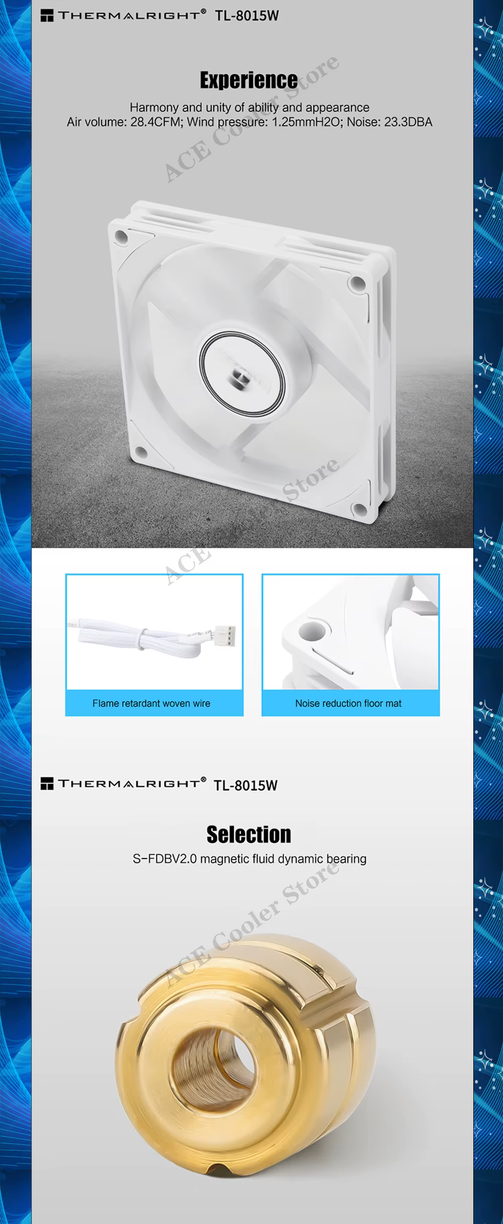 Ventilador en funcionamiento