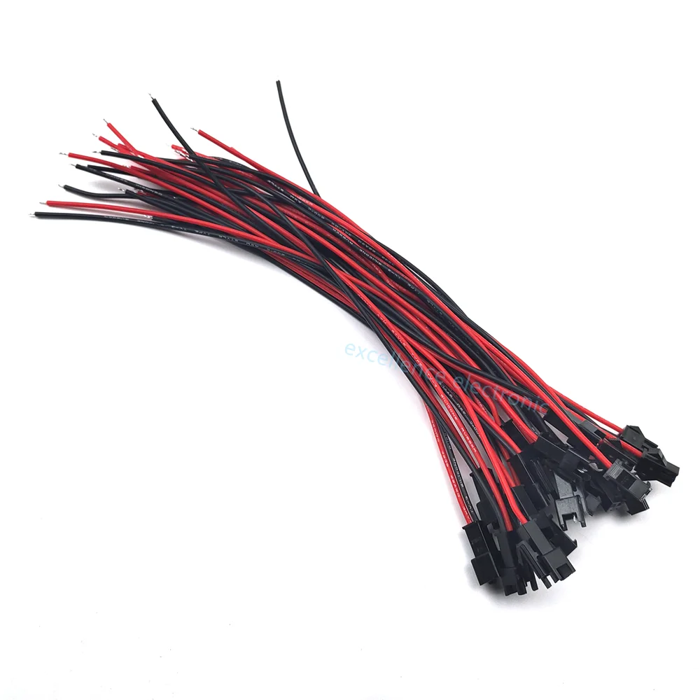 Conectores SM 2P 2,54 mm para Tira LED con cable silicona 22AWG - imagen 3