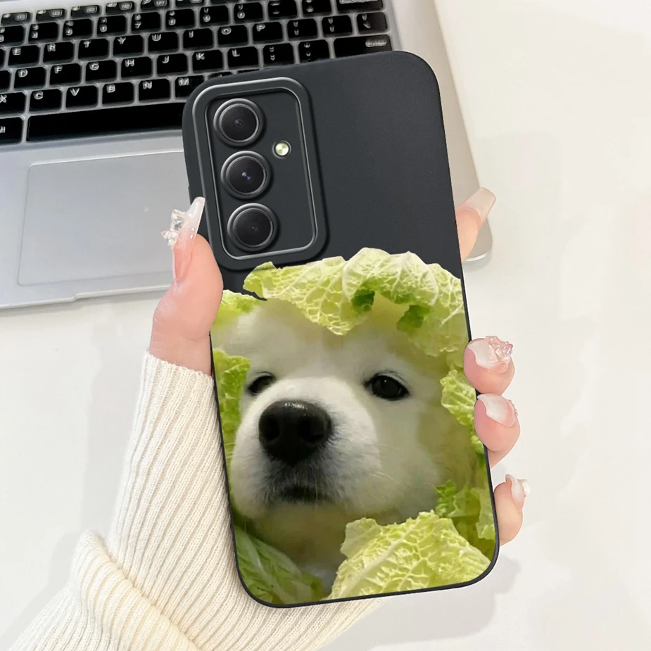Funda en uso con Samsung Galaxy A55