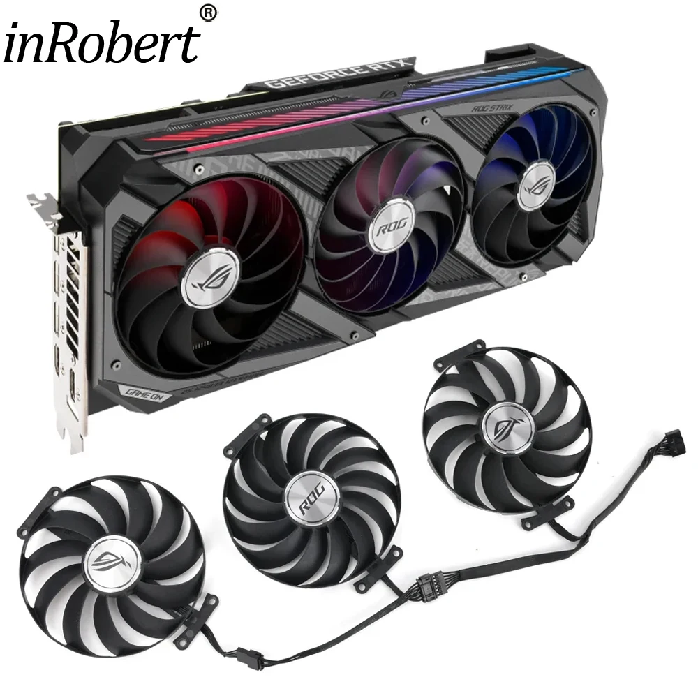Ventilador 95mm CF1010U12S para ASUS ROG Strix RTX 3060 Ti a 3090 Ti - imagen 3