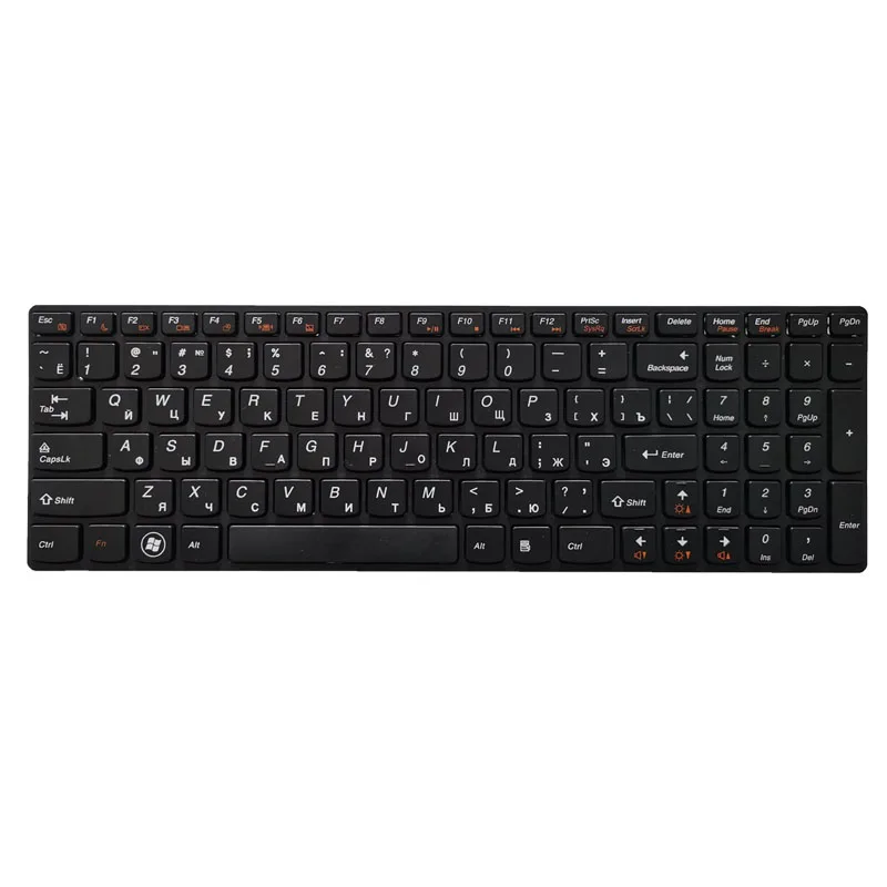 Teclado negro para Lenovo G580