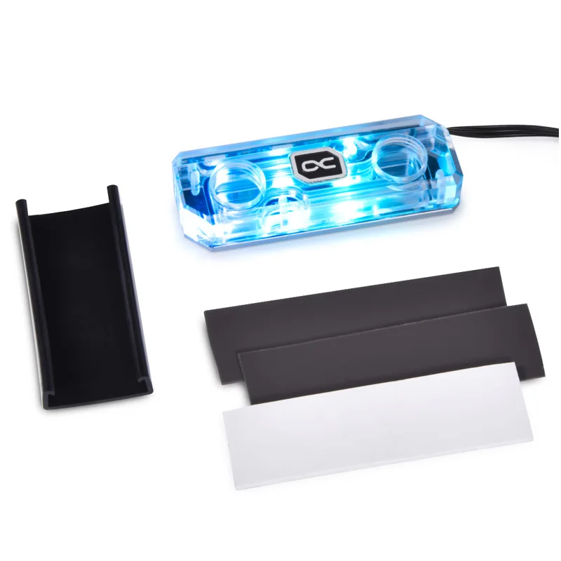 Alphacool HDX Apex Bloque Agua SSD M.2 2280 aRGB Cobre Niquelado - imagen 5