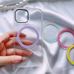 Soporte MagSafe adhesivo para iPhone, plegable y extensible